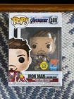 I am Iron Man PX Previews Exclusive GITD AVENGERS ENDGAME Glow Funko POP! #580