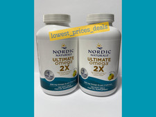2-pack-Nordic Naturals Omega 2X Lemon 2150mg Omega-3 Fish Oil 180 Softgels New