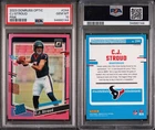 2023 Panini Donruss Optic Rated Rookie C.J. Stroud #244 Pink Prizm (RC) PSA 10