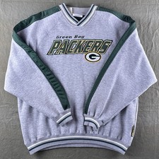 Vintage 90s Green Bay Packers Lee Sport Mesh Panel Crewneck Sweatshirt