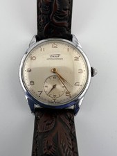 1949 TISSOT Antimagnetique Watch, 35mm Case, 15J Manual Wind Mvt--Keeps Time!