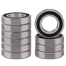 10 PCS 6005-2RS Deep Groove Ball Bearings 25x47x12mm Double Rubber Seal