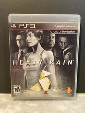 Heavy Rain (Sony PlayStation 3, 2010) No Manual. Tested. Clean Disc.  
