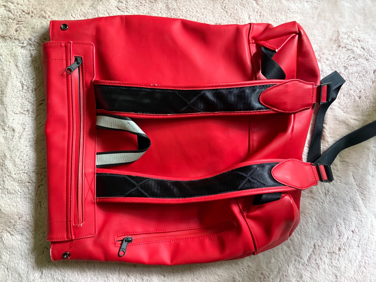 HUNTER for Target Large Red Backpack Bookbag Limi… - image 5