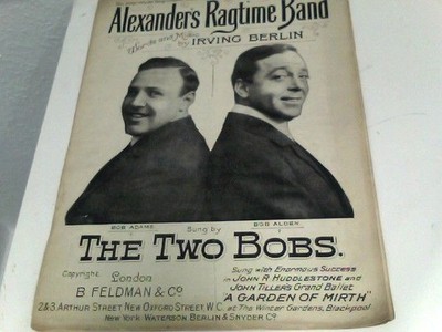 Alexander's Ragtime Band - Words and Music by Irving Berlin - Sung by The Two Bo
