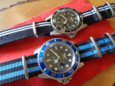 Invicta Pro Diver 43502 40 mm + 8932 37 mm Quarz Armbanduhr gebraucht mit OVP