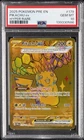 2025 POKEMON PRE EN-PRISMATIC EVOLUTIONS HYPER RARE #179 PIKACHU EX PSA 10
