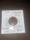 1914 Lincoln Cent BN UNC. $20