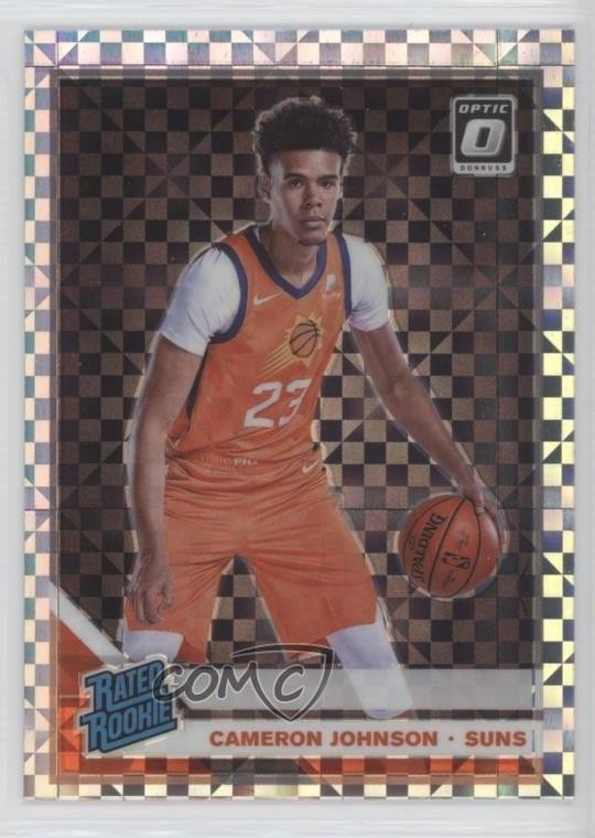 2019 Panini Donruss Optic Rated Rookie Checkerboard Prizm Cameron Johnson 1ls6
