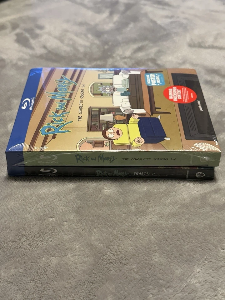 Rick and Morty - Seasons 1-7 [Blu-ray] Brand New Sealed AUTHENTIC Lot - Image 2 of 3