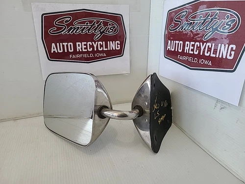 1980's Chevy Van Drivers Left Side Mirror Chrome OEM (1987)