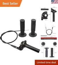 Twists Throttle Grip,Dirt Bike Grips with Throttle Cable and Handlebar Grip f...
