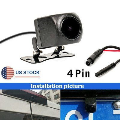 1080P 4 Pin Car Rear View Backup Camera For Auto DVR Mirror Dash Cam Waterproof