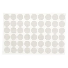 Furniture Self-adhesive Screw Hole Covers Caps Stickers 21mm Diameter 54 in 1