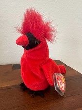 TY Beanie Baby - MAC the Cardinal 5 inch - MWMTs Stuffed Animal Toy