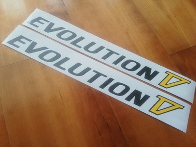 Lancer Evolution V side decals - Fits EVO 5 - Aftermarket Sticker