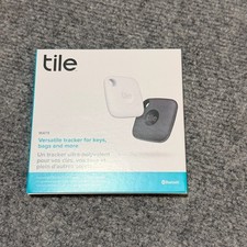 NEW Tile Tracker Mate Black White Bluetooth Keys Finder GPS Locator