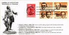 Dr Jim Stamps Fdc American Inventors Setenant Block Combo Kmc Venture Monarch