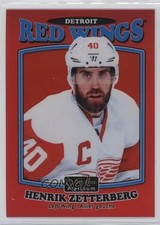 2016-17 O-Pee-Chee Platinum Retro Red Rainbow 2/15 Henrik Zetterberg #R-1 0a1