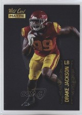 2022 Wild Card MATTE Black Drake Jackson #MB-38 Rookie RC 0sm3. rookie card picture