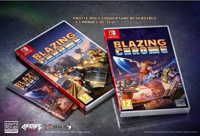 BLAZING CHROME First Edition SWITCH Pix'N Love Games NEW(EN-FR-ES-DE-IT-JP-KR-PT
