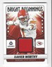2025 Luminance XAVIER WORTHY Bright Beginnins RELIC JERSEY PATCH card #BB-XWY KC