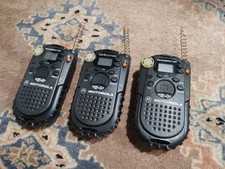 3 MOTOROLA Talkabout 250 Walkie Talkies Channel Scan and Lock Push To Talk C01
