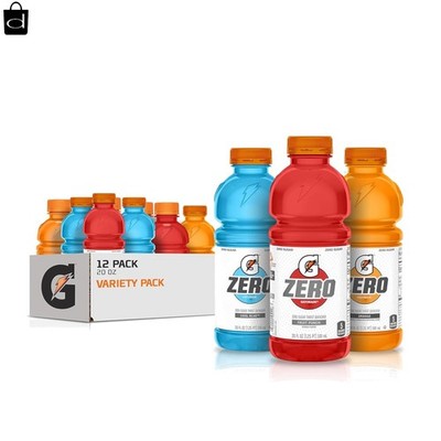 Gatorade G2 Thirst Quencher Sports Drink, Variety Pack, 20Oz Bottles, 12 Pack, E
