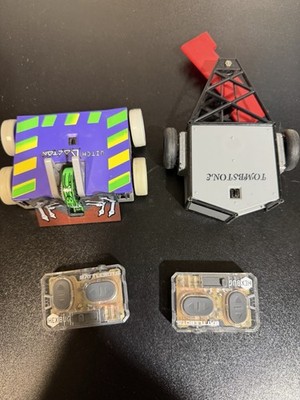 Tested Works!! HEXBUG BattleBots- Witch Doctor Battle Bot with Remote Tombstone
