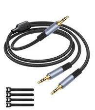 1/8" TRS Stereo Splitter Cable 3.3FT Splitter 20cm , Male to Dual Male, 3.5mm...