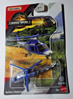 Matchbox - Ingen Helicopter - Mbx Jurassic World Rebirth 2025 - JGK97 - Neu Ovp