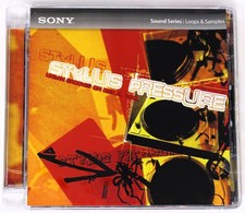 Sony Sound Series Stylus Pressure Urban Grooves Loops Sample Library/Sampling CD