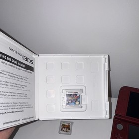 No charger no pen 3DS XL Red + Pokemon Y + Super Mario 3D Land +