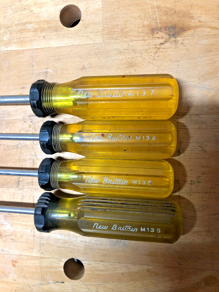 Corvette Garage Clutch Head Screwdriver Set - 4 Piece Specialty Tool Kit