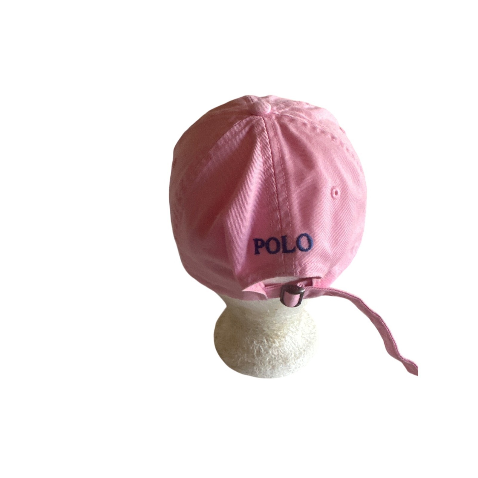 Cappello pony Polo Ralph Lauren rosa blu regolabile