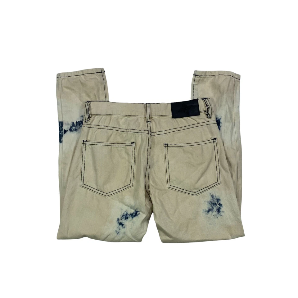 BCBGeneration Jeans Womens Size 23 Bleached Skinny Crop Denim Low Rise - Image 3 of 4