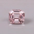 Natural Flawless Mozambique Pink Morganite Radiant Cut Loose Gemstone 10x8 MM