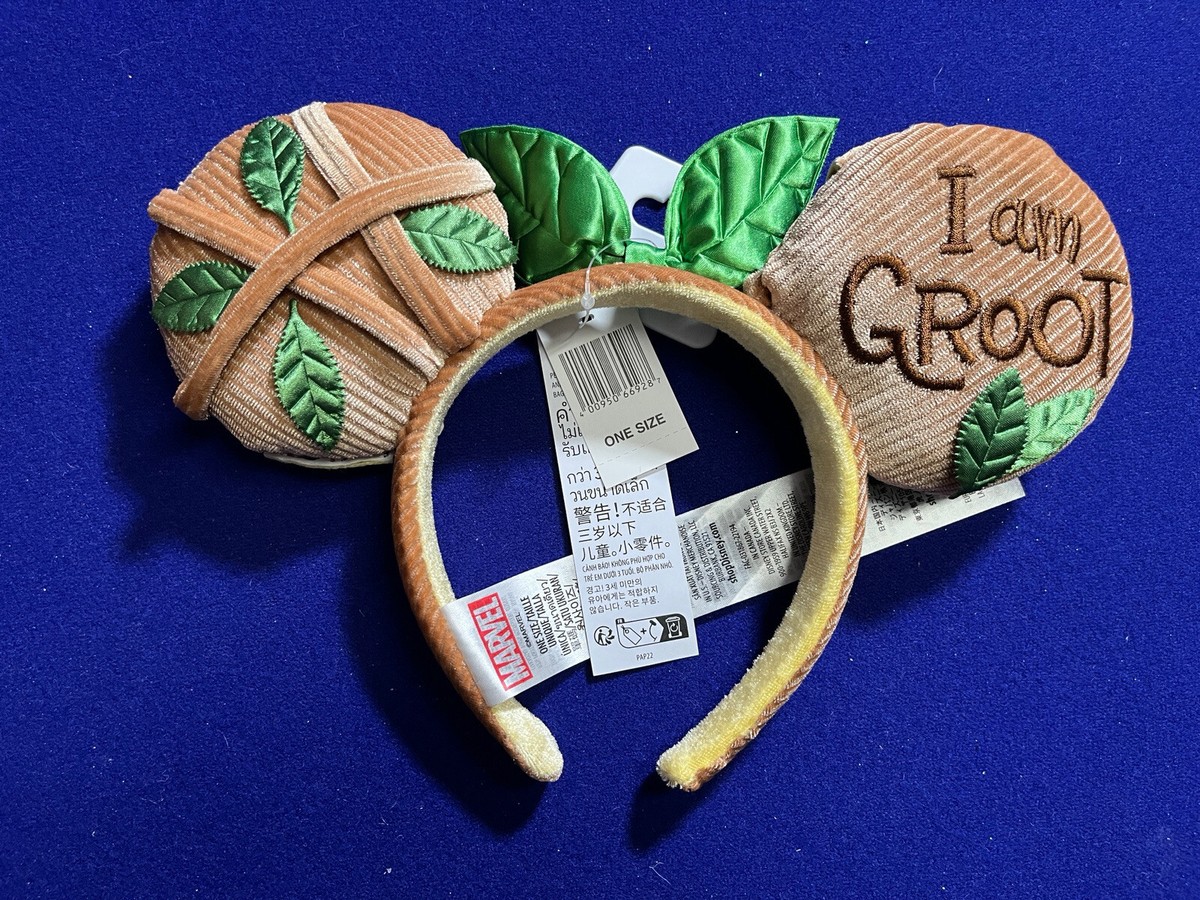2022 Disney Parks Marvel I Am Groot Ears Headband Guardians 