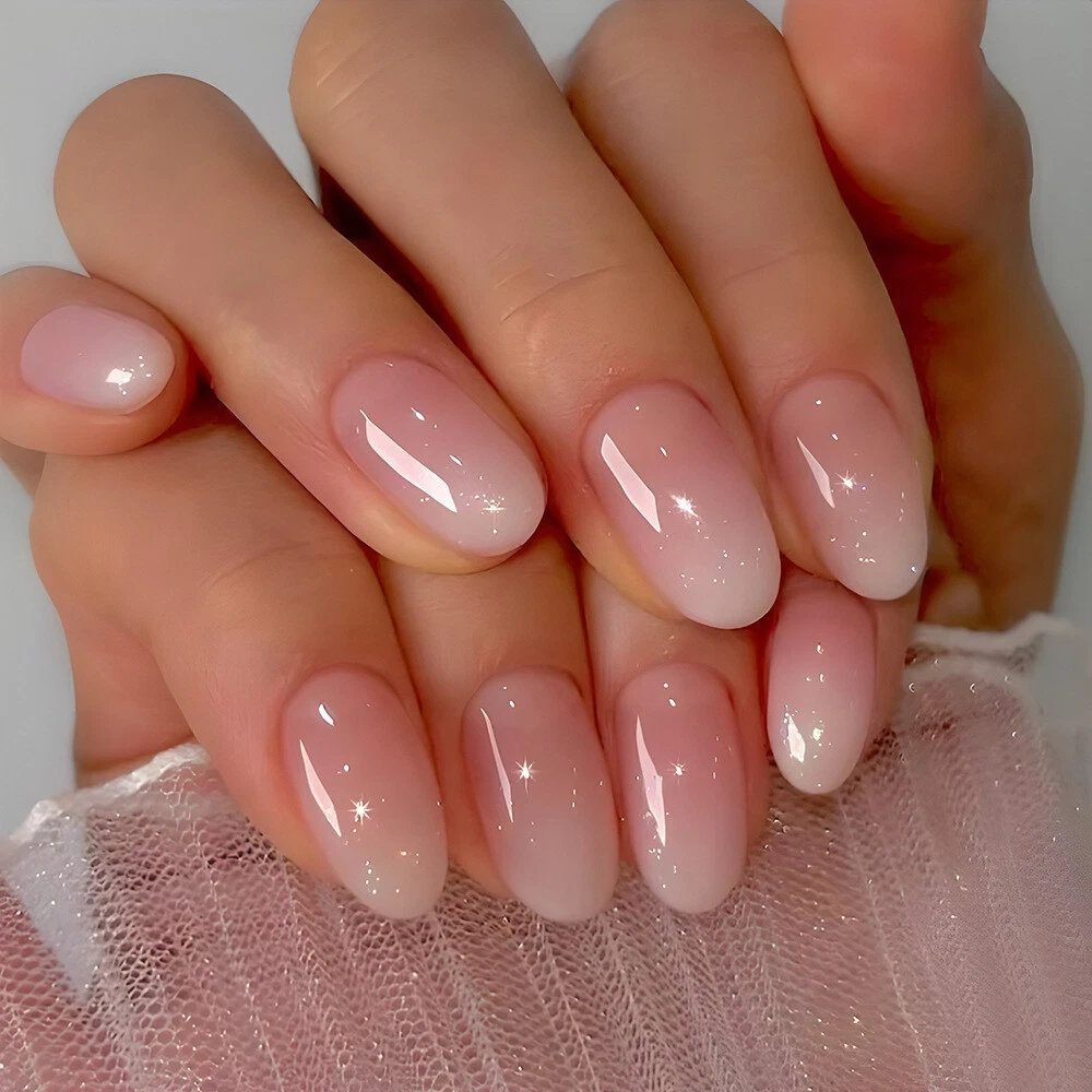 French tip sale nails short