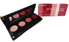 Ultima II SETS CITY Lipstick Palette B'Way Canal Plum Bleecker .25 oz/7.2g New