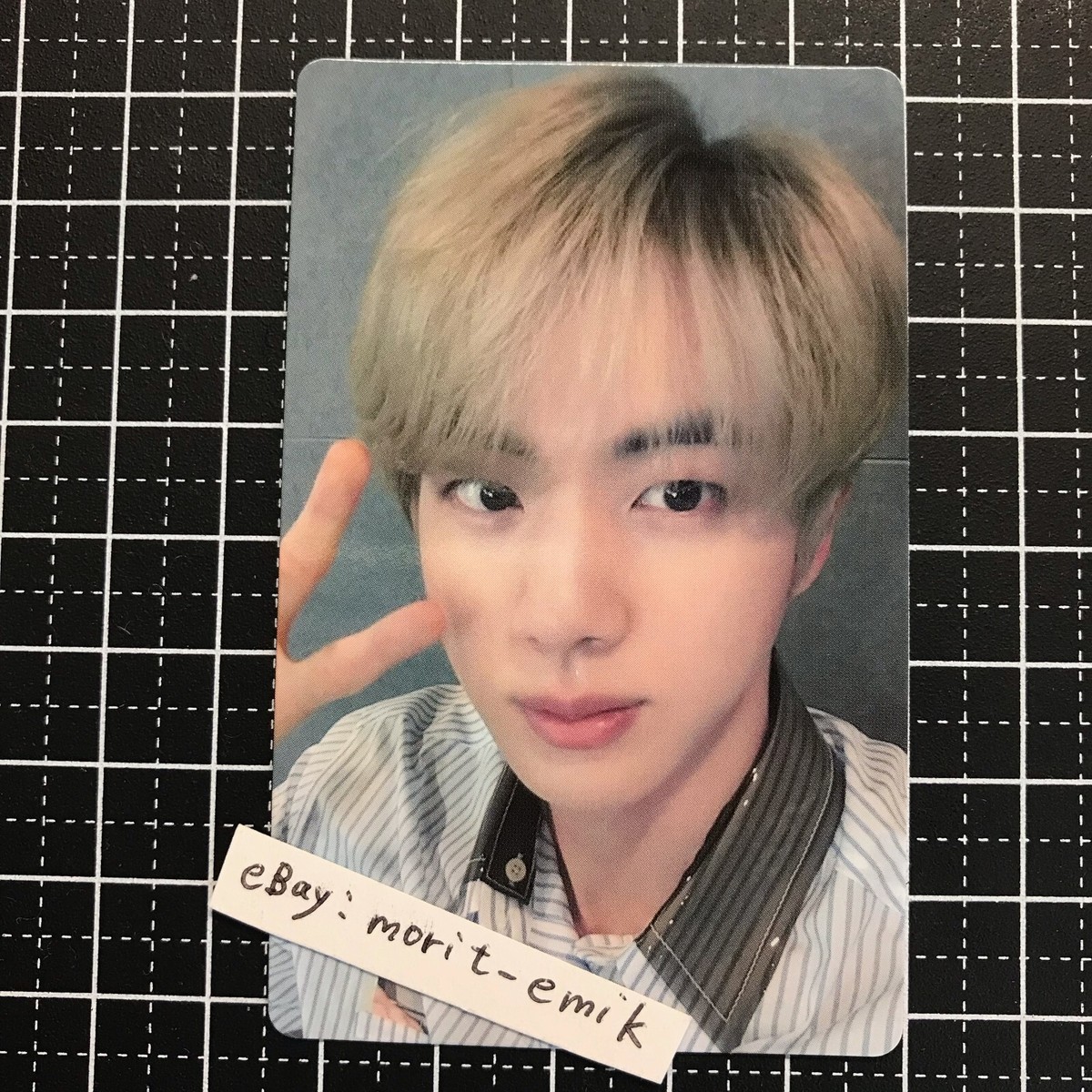 BTS JIN Lights Boy with Luv ARMY Japan LTD Official photo card