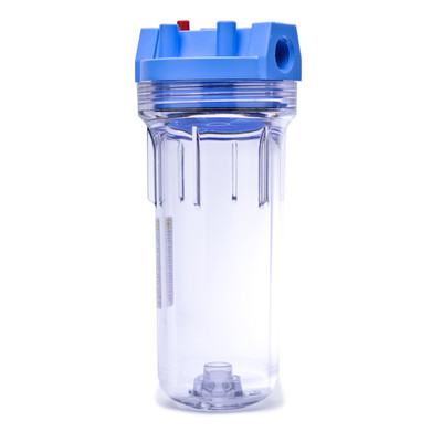 Pentek 150071 Standard Clear 10 x 2.5 Water Filter Housing 3/4 NPT