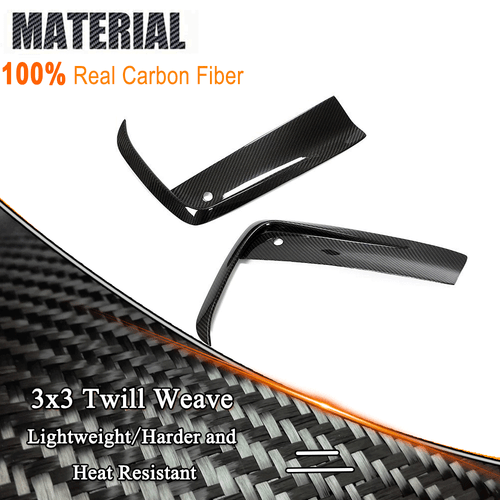 Passt für BMW G14 G15 G16 M Sport Carbon Front Flaps Splitter Spoiler Canards - Bild 8 von 11