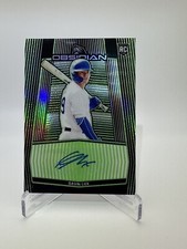 2020 GAVIN LUX Obsidian Green Electric Etch Auto Rookie RC 5/5 Dodgers
