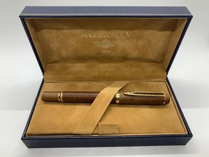 Waterman 勒芒特别石楠木fountian 笔18k F 全新带盒 Ebay