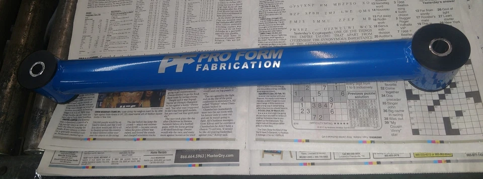 1994-1999 DODGE 2500/3500 BRAÇOS DE CONTROLE DE SUBSTITUIÇÃO DE ESTOQUE PESADO PRETO - Imagem 3 de 4