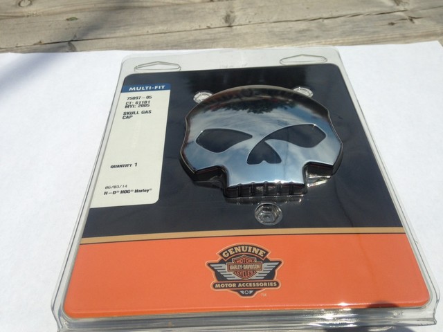 Harley Willie G Skull Gas Tank Fuel Cap 