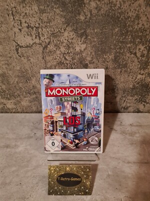 Nintendo Wii Spiel Monopoly Streets mit OVP und Anleitung NOE