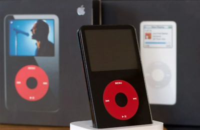 Apple iPod Classic Video 5th Generation 256GB U2 Black/Red SSD +