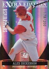 ALEX DICKERSON 2011 Donruss Elite Extra Edition Aspirations Prospects #6 #D /200